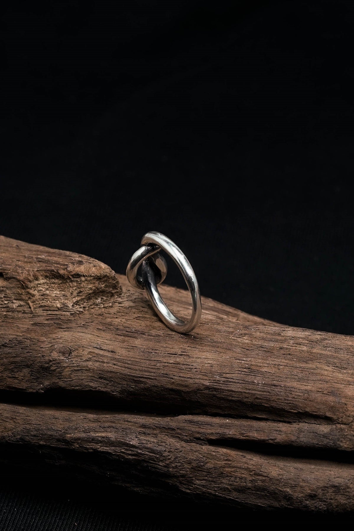 Knot Ring Retro 925 Sterling Silver