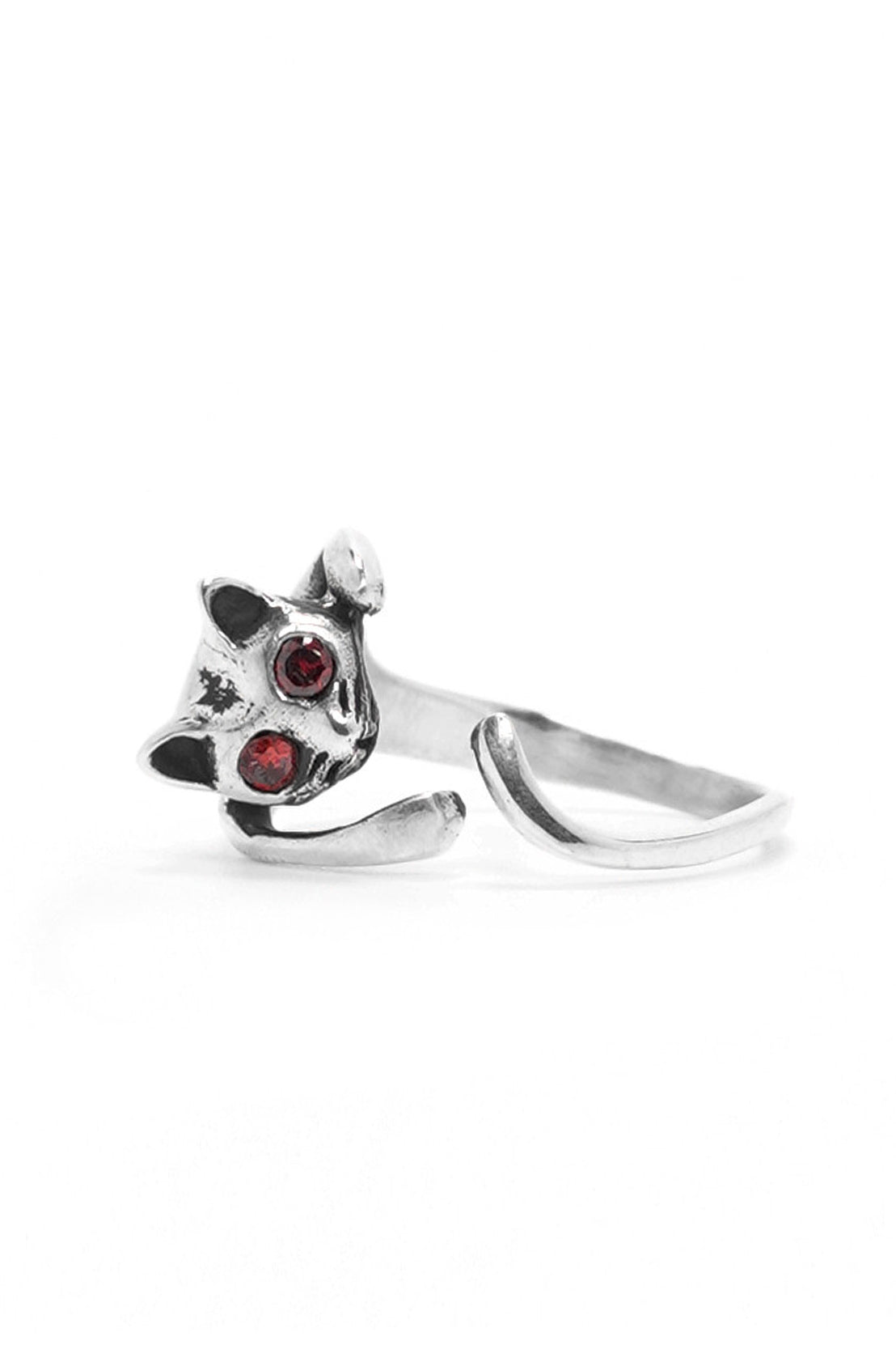 Fox Head Retro 925 Sterling Silver Ring