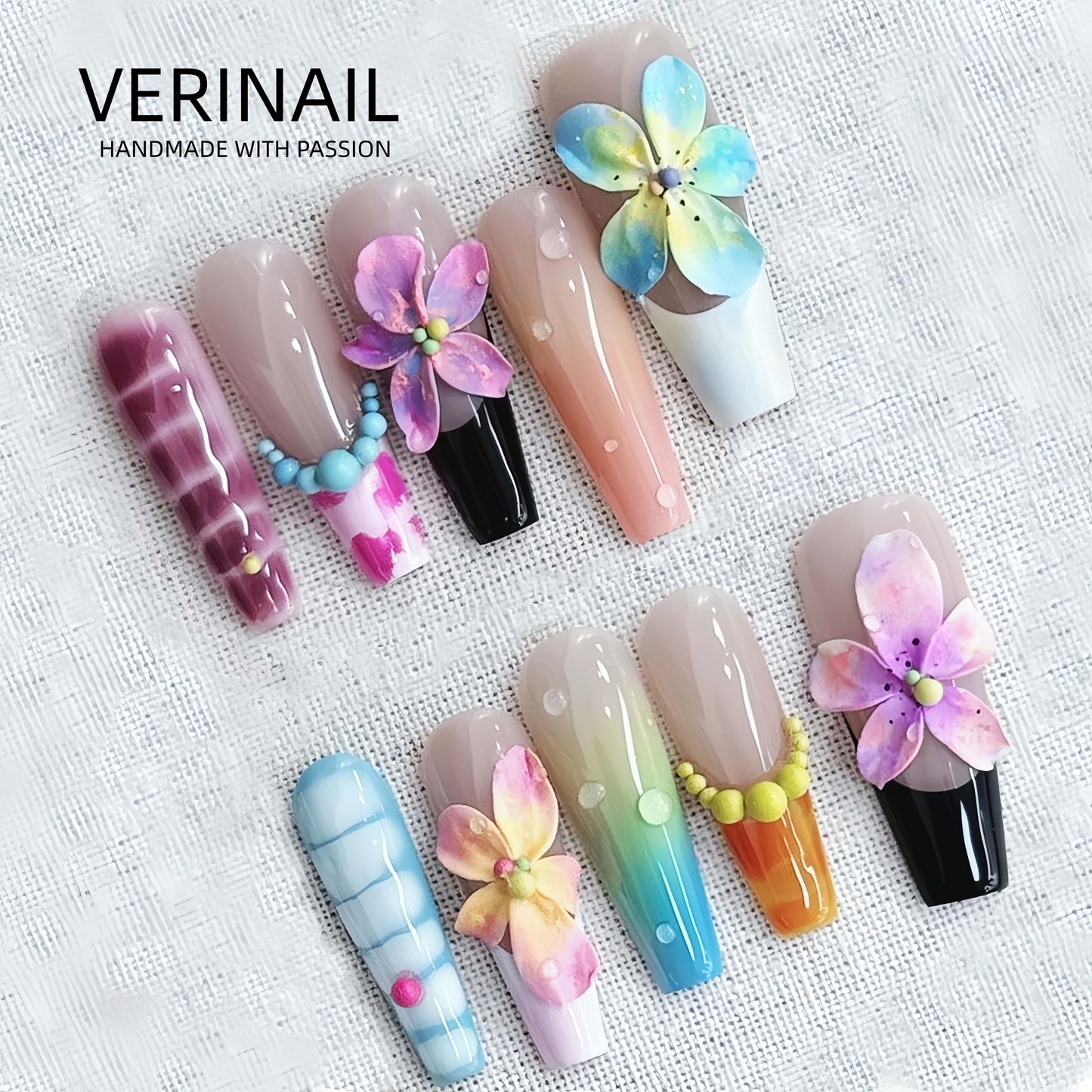 Press On Nails Color Pink CP05
