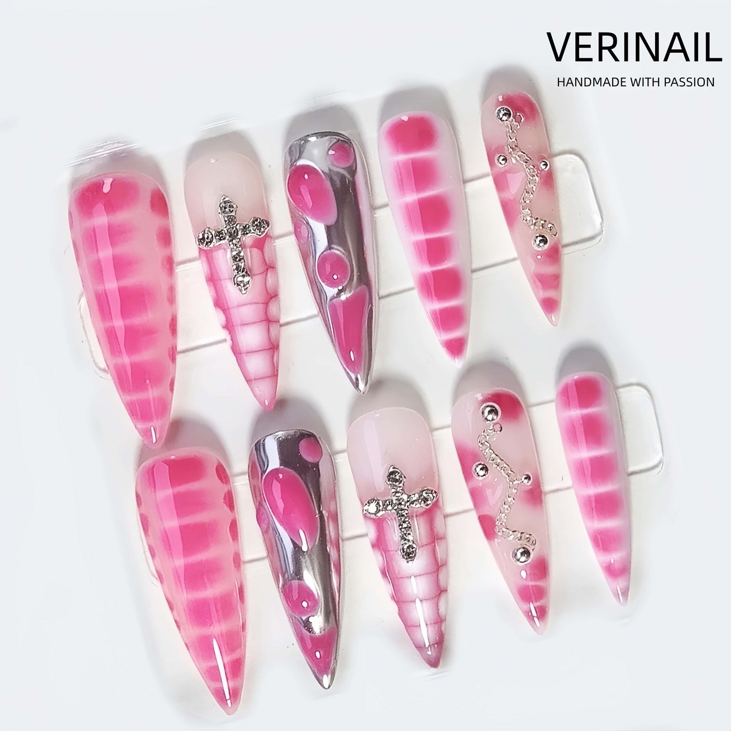 Press On Nails Color Pink CP05
