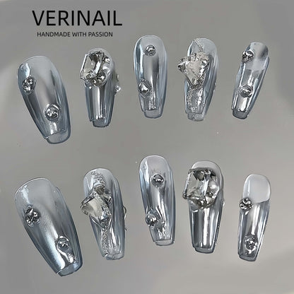 Press On Nails Color White WH01