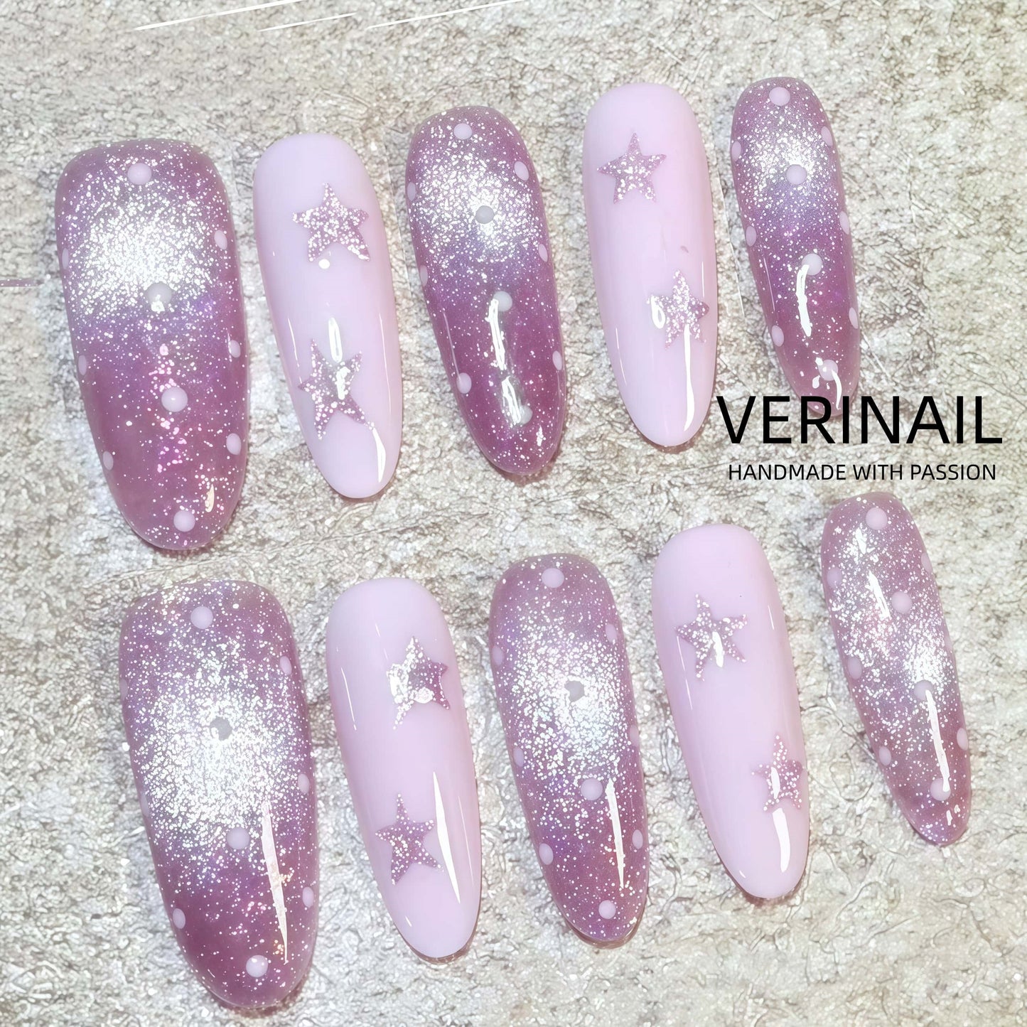 Press On Nails Color Pink CP05