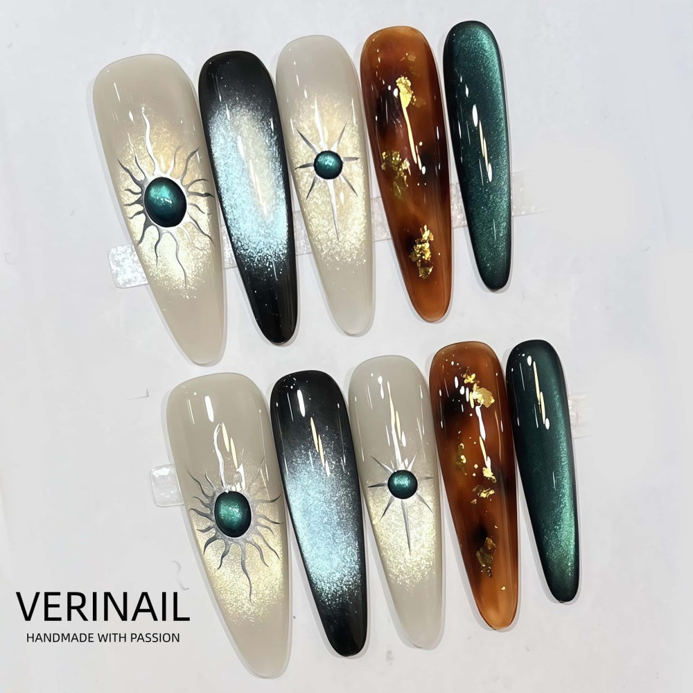#2-11 Pressed On Nails Box – Handmade, Reusable, Unique Styles