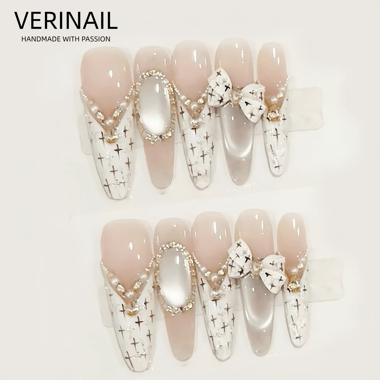 Press On Nails Color Pink CP05