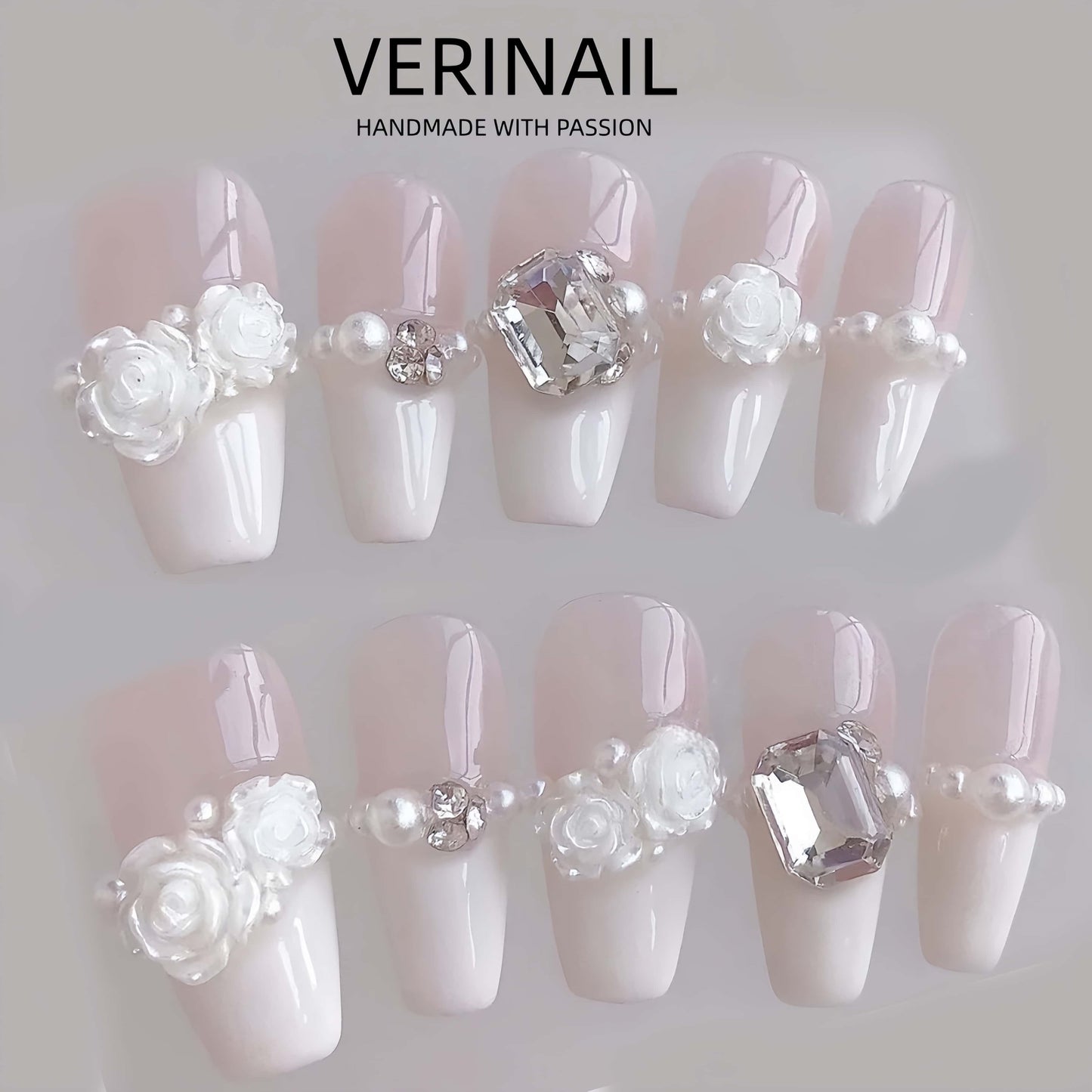 Press On Nails Color Pink CP05