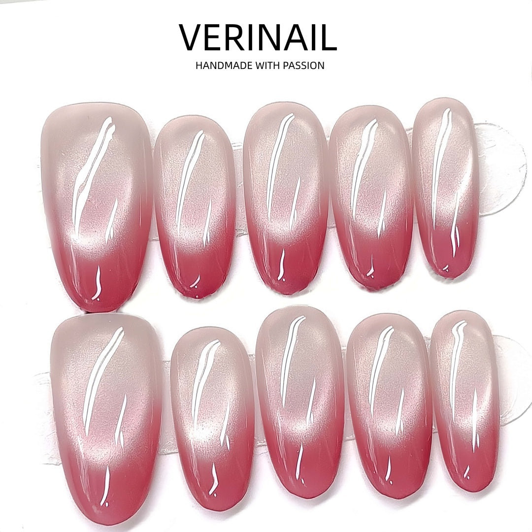 #1-11 Handmade Pressed On Nails Gothic nails/Smudged nails/Custom nails