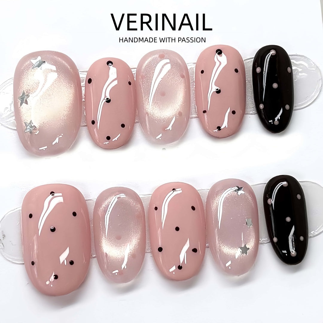 #1-11 Handmade Pressed On Nails Gothic nails/Smudged nails/Custom nails