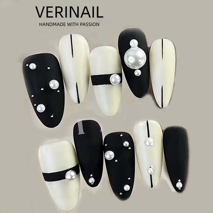 Press On Nails Color White WH04