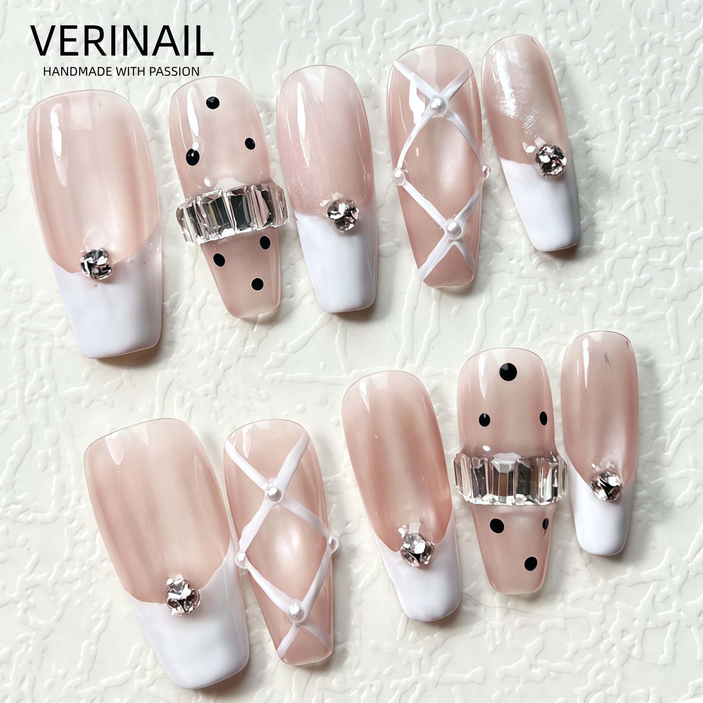 Press On Nails Style 3D TD03