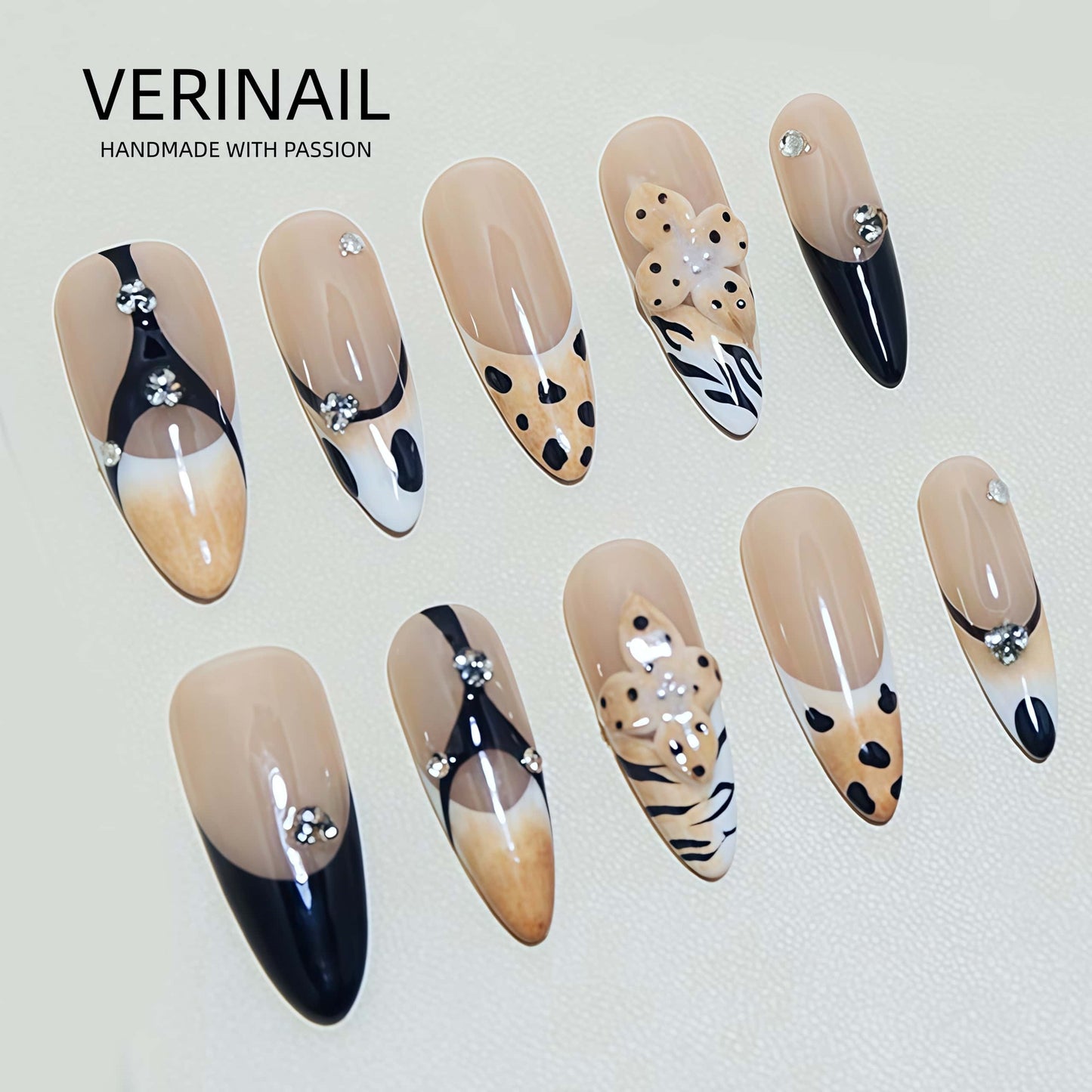 Press On Nails Style 3D TD01