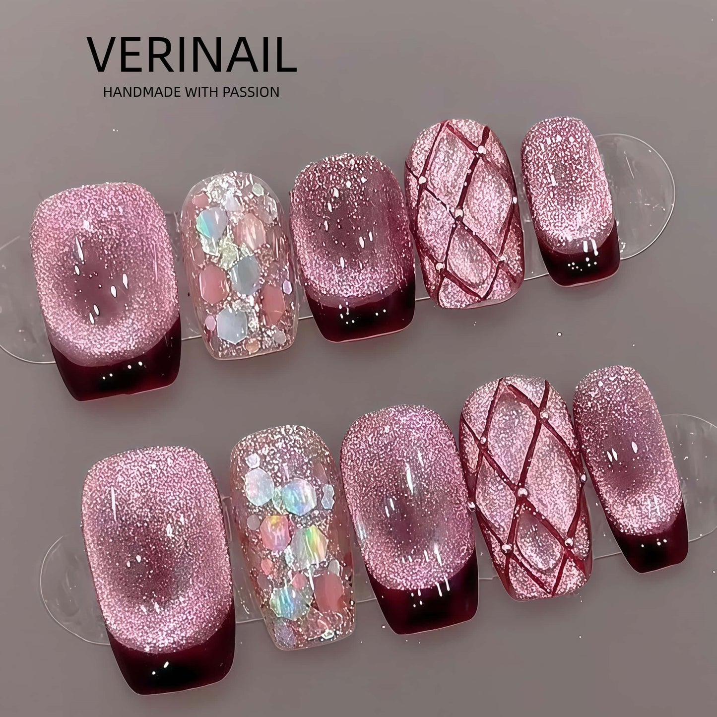 Press On Nails Style 3D TD05