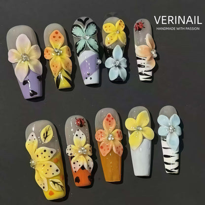 Press On Nails Style 3D TD01