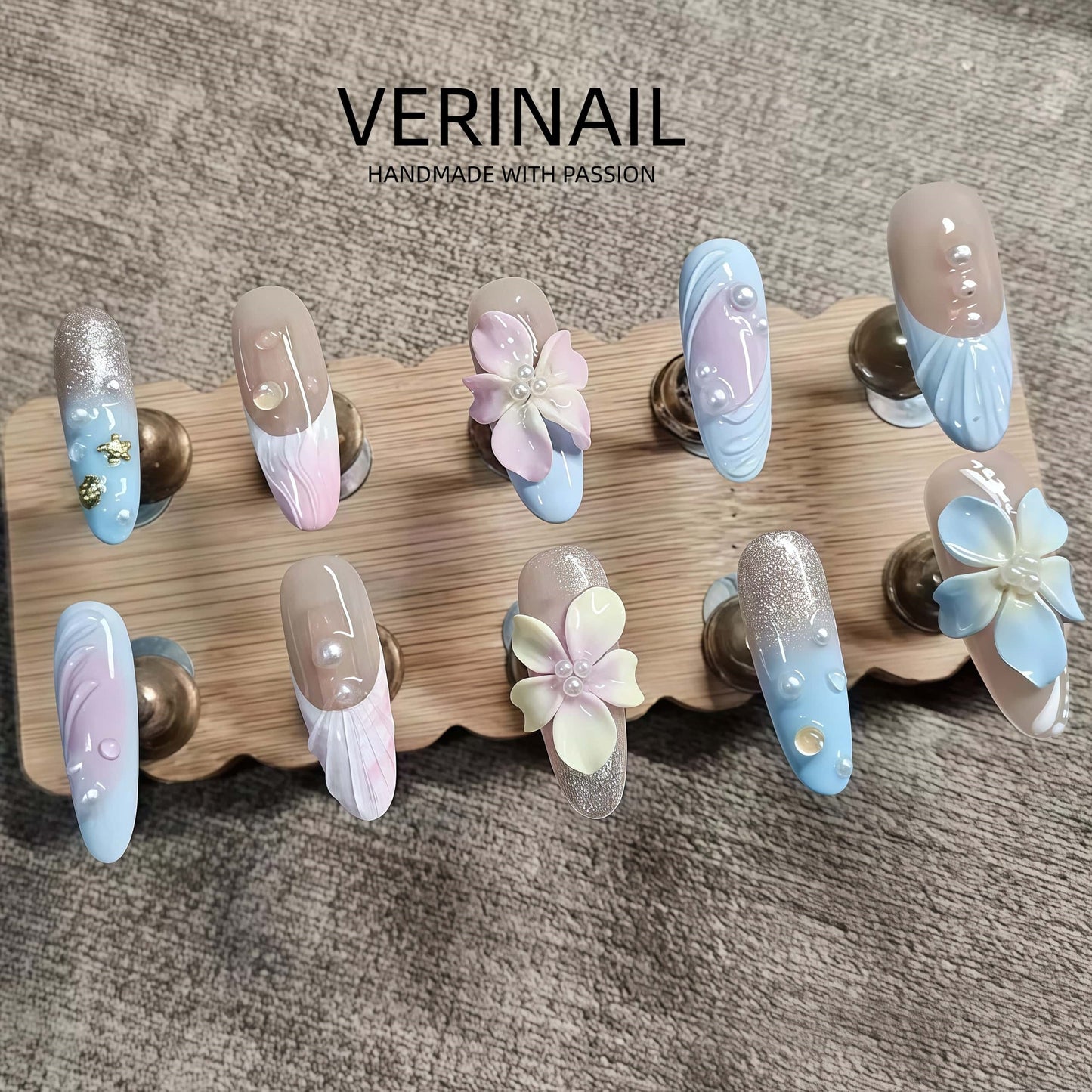 Press On Nails Style 3D TD01