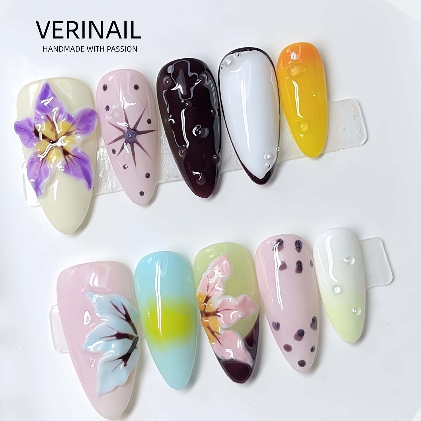 Press On Nails Style 3D TD01