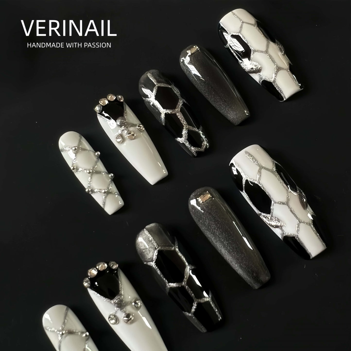Press On Nails Style 3D TD04