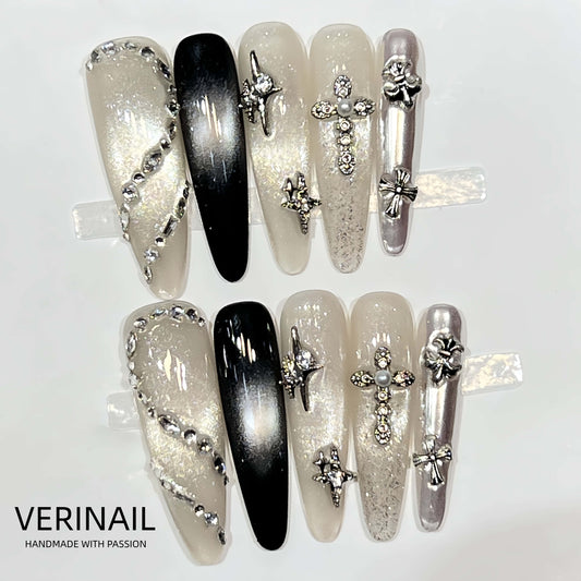 Press On Nails Style 3D TD01