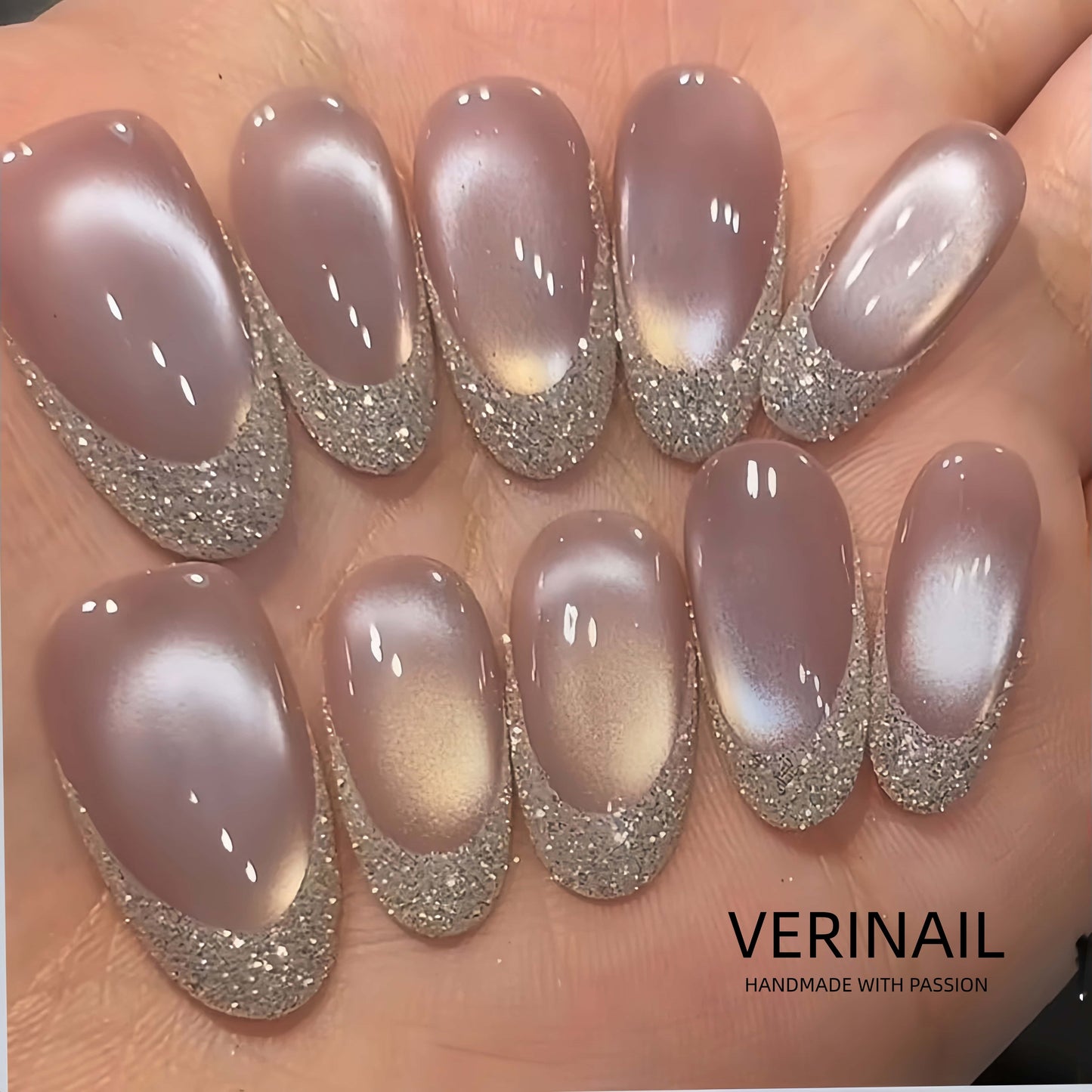 Press On Nails Color Pink CP04
