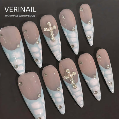 Press On Nails Color Pink CP04