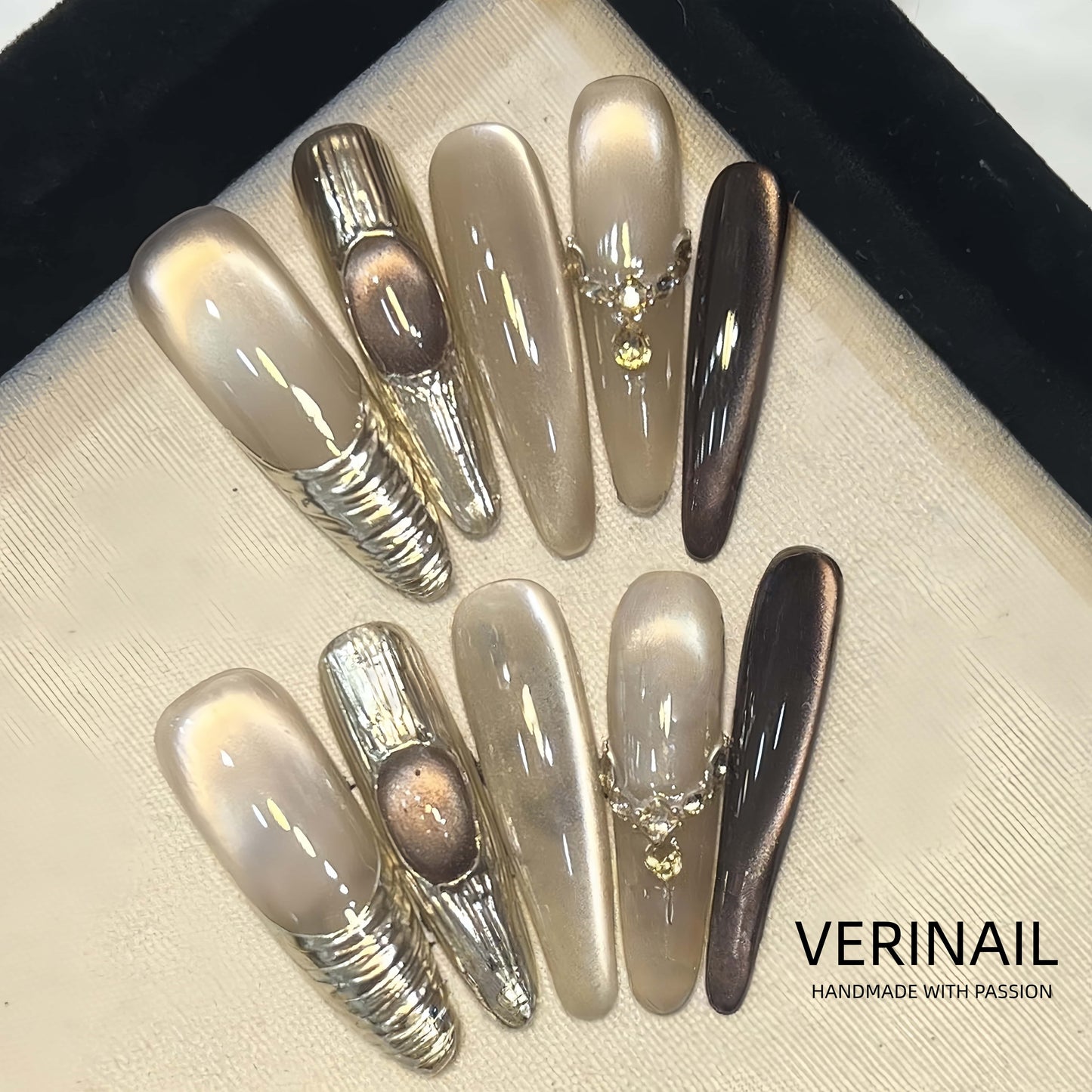 Press On Nails Color White WH02