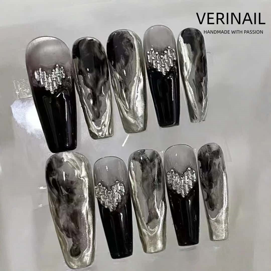Press On Nails Style 3D TD04