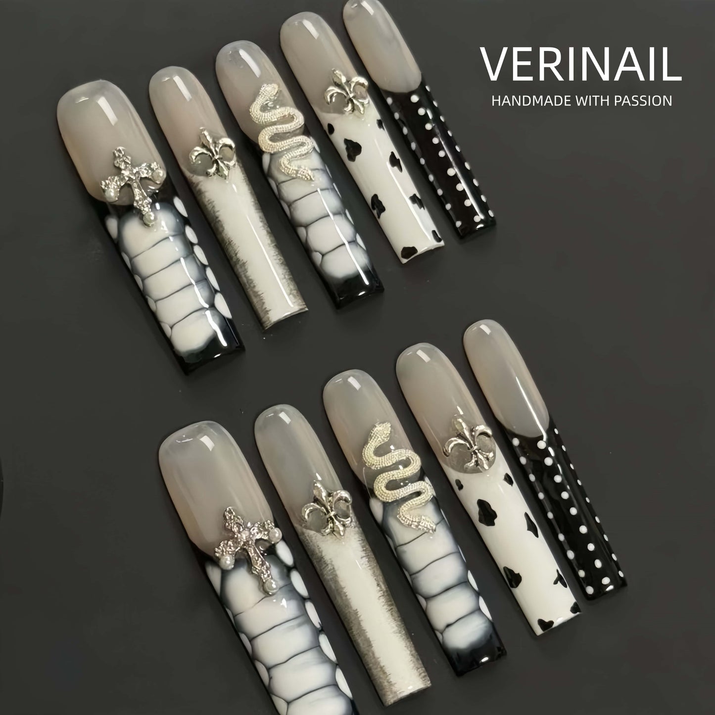 Press On Nails Style 3D TD01